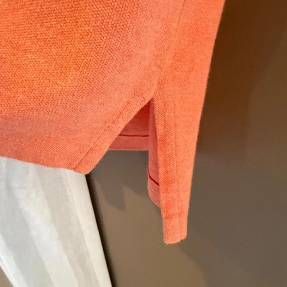 Polo Ralph Lauren Men's Orange Polo Cotton Preppy Shirt, Size XL